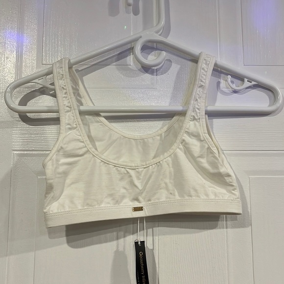 GOOSEBERRY INTIMATES| rib crop White NEVER WORN - Picture 2 of 6